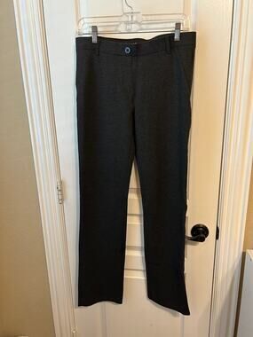 Beta Brand Charcoal Straight Leg Work Pants Medium